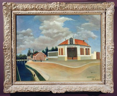 La fabbrica di sedie ad Alfortville, c.1897 da Henri Rousseau